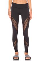 Polka Dot Mesh Long Legging