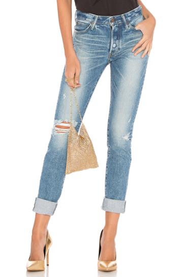 Tight Straight Hard Distressed Destroyed