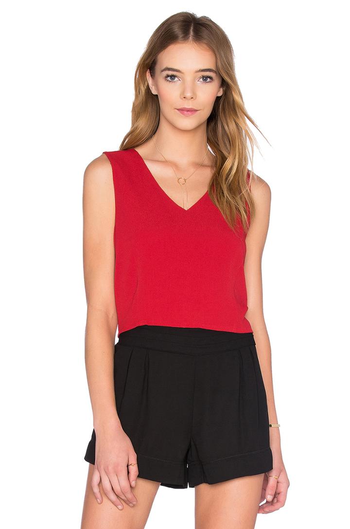 Rosie Deep V Neck Top
