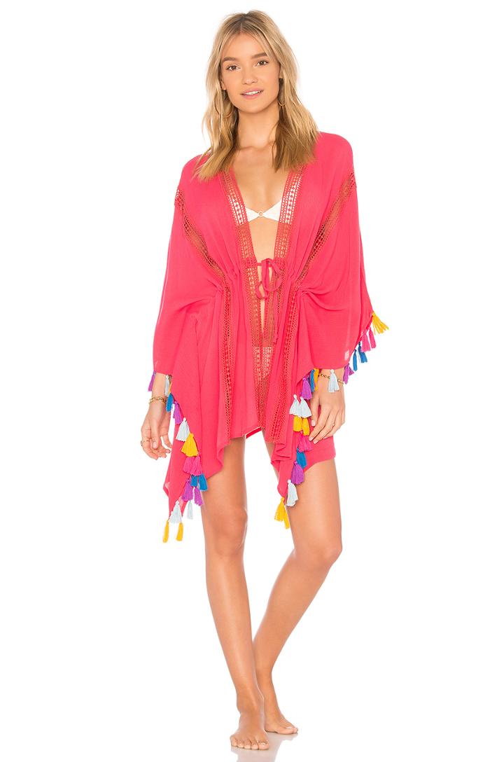 Tassels For All Ruana Cover Up
