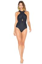 Deep V Wrap One Piece
