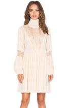 Long Sleeve High Neck Mini Dress