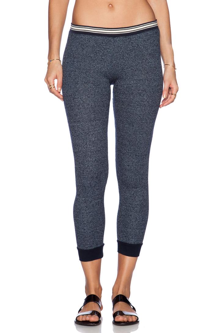 Side Stripe Thermal Slub Legging