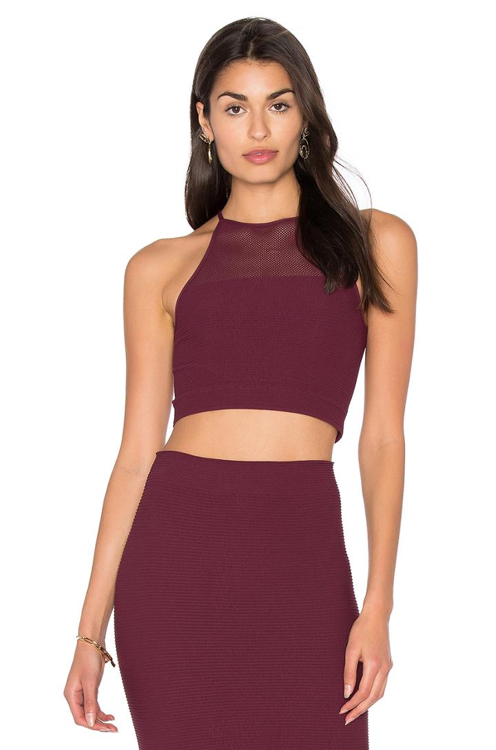 Racer Back Crop Tank