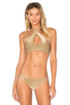 Camilla Cross Neck Top