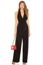 X Revolve Halter Wrap Jumpsuit
