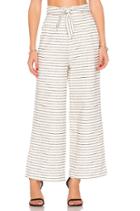 Cotton Tie Front Pant