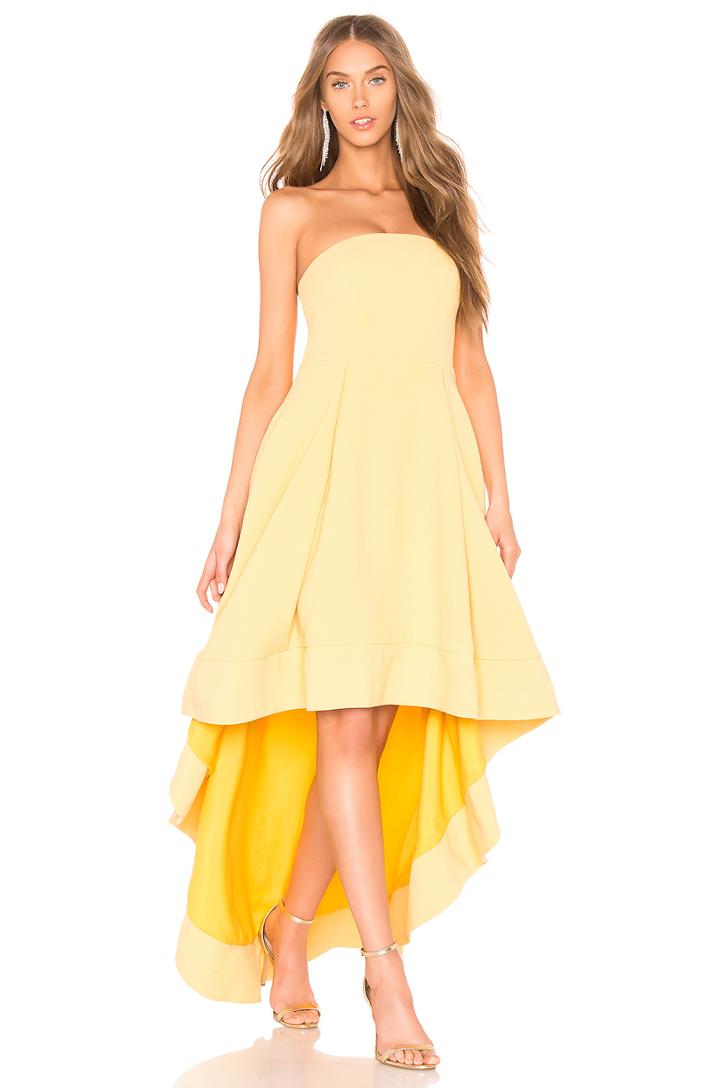 Entice Strapless Gown