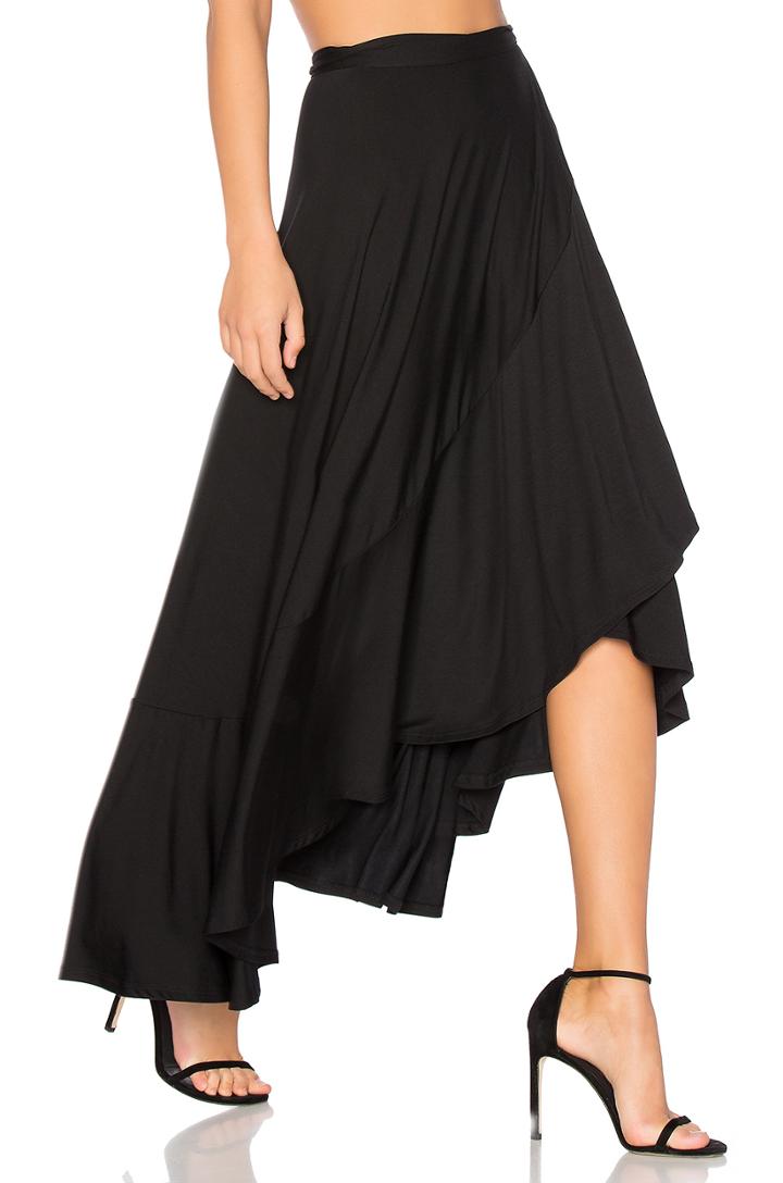 Ruffle Wrap Skirt