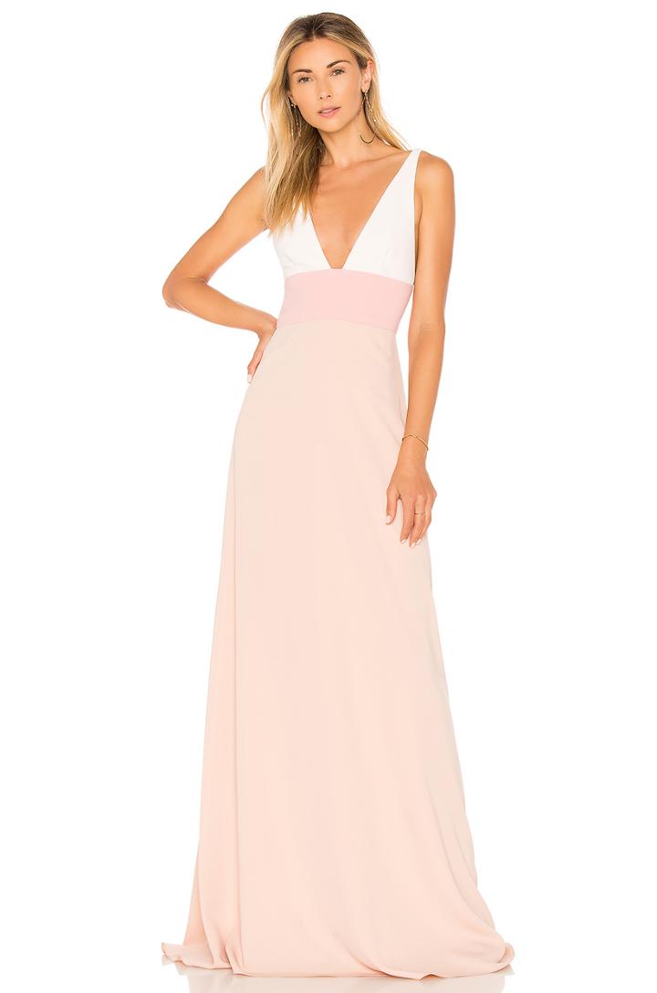 Jill By Jill Stuart Two Tone Gown