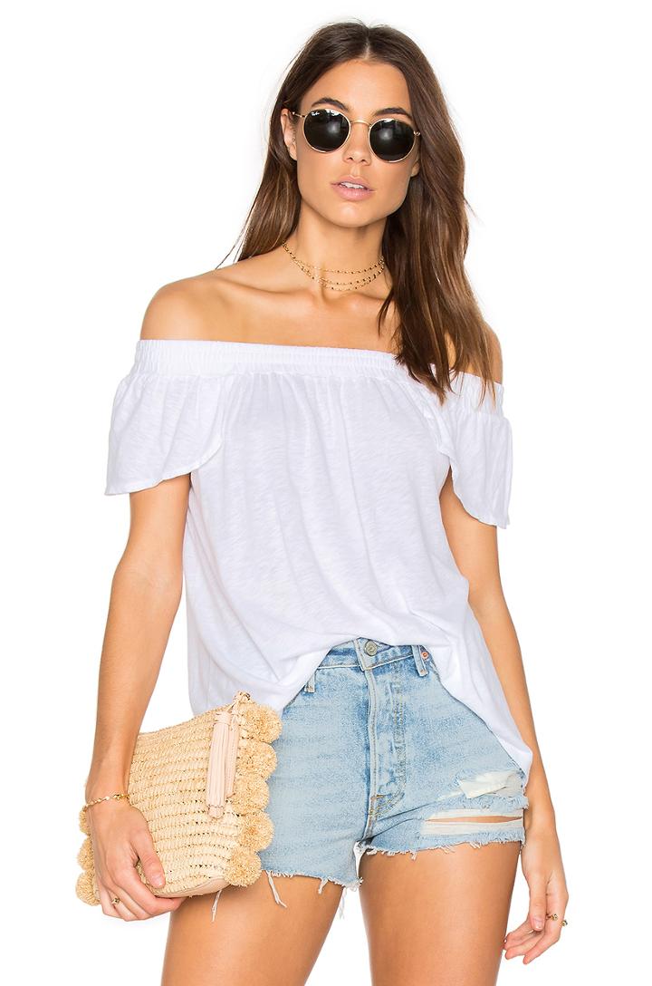 Luxe Off Shoulder Tee