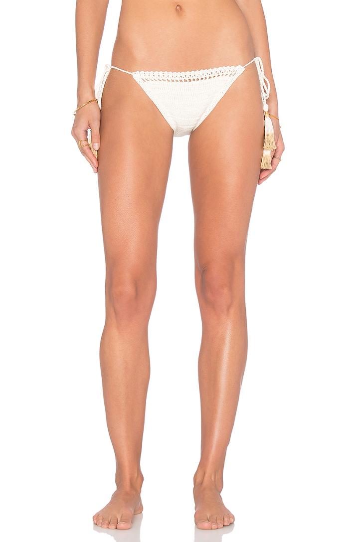 Crochet Side Tie Bikini Bottom