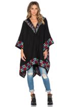 Gypsy Embroidered Poncho