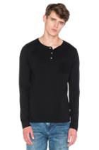 Grandad Pullover With Mesh Details