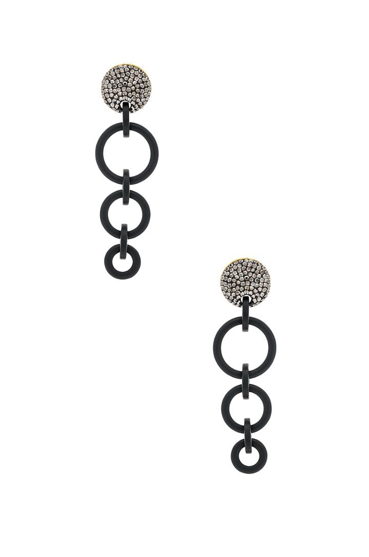 Wind Chime Hoop Earrings