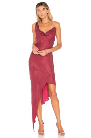 Violet Asymmetrical Dress