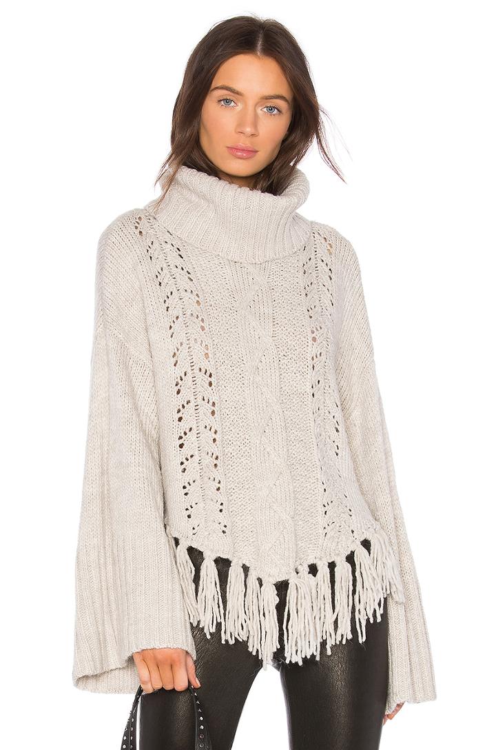Prilla Fringe Sweater