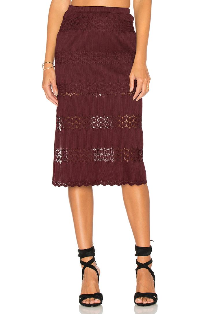 Crochet Midi Skirt