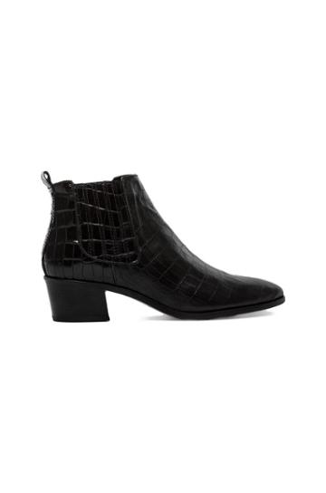 Modern Vice Collection Handler Bootie In Black