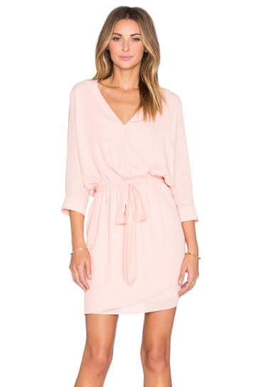 Mia 3/4 Surplice Dress