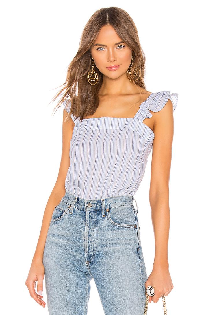 Agatha Ruffled Top