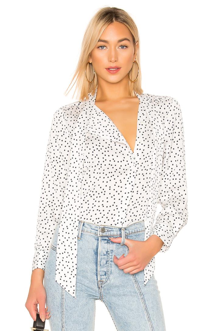 Romantic Tie Blouse