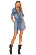 Pleated Coverall Short
