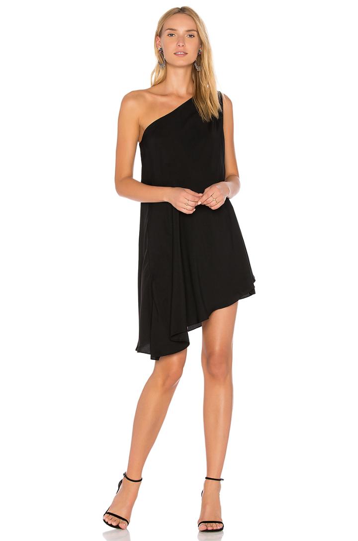 Black One Shoulder Dress