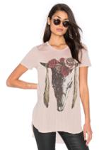 Kelis Scooped Hem Tee