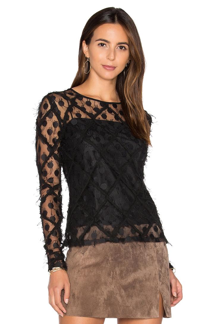 Lace Long Sleeve Top