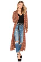 X Revolve Annie Long Knit Coat