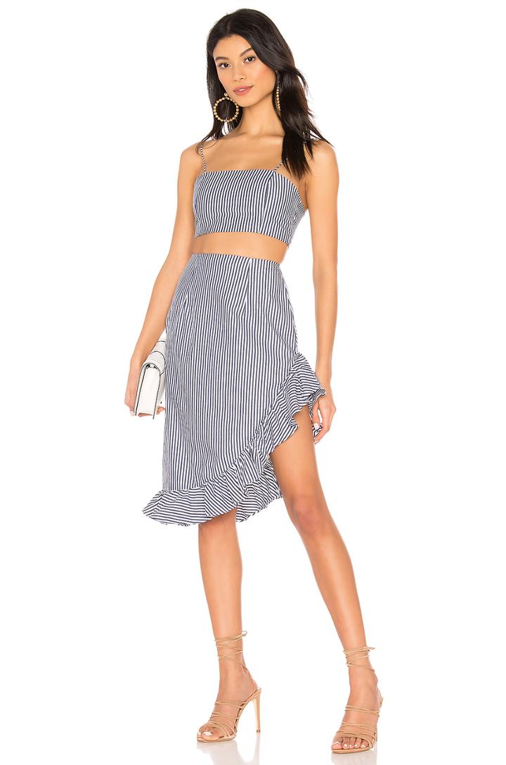 Della Ruffle Midi Set