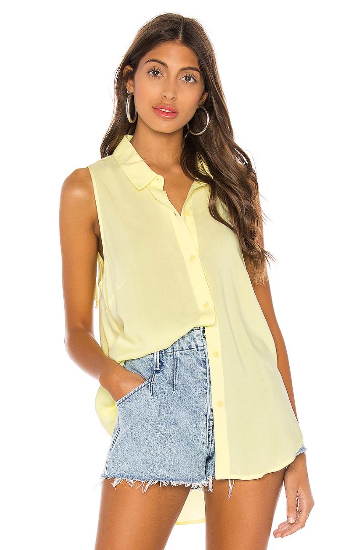 Tie Back Sleeveless Top