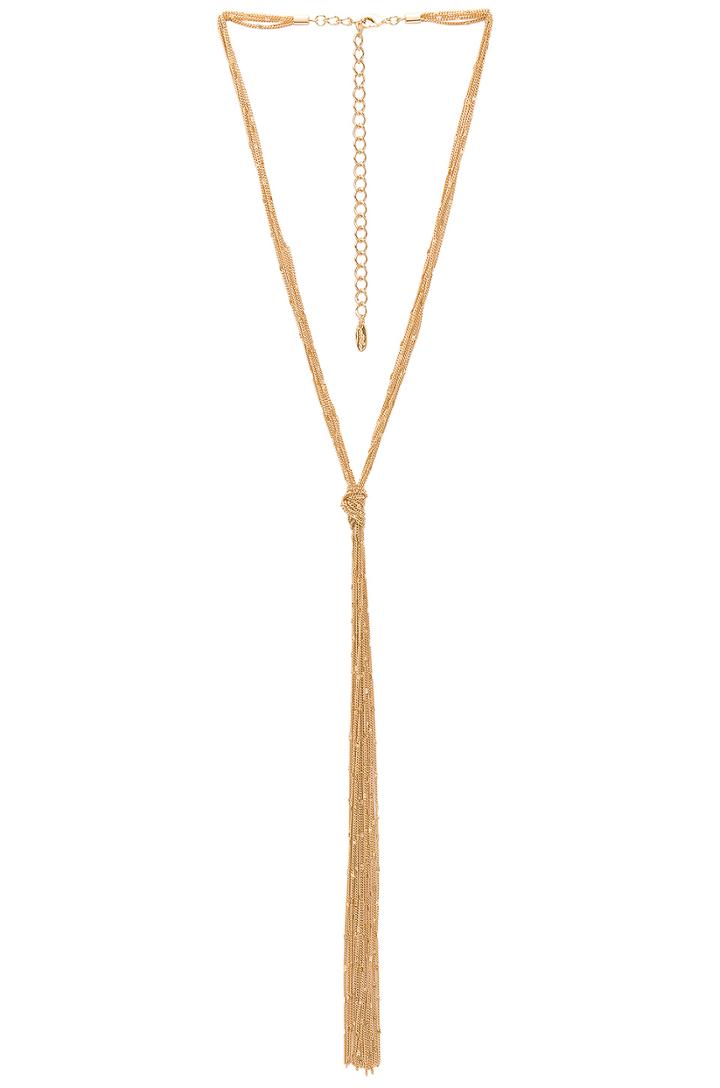 Tied Tassel Necklace