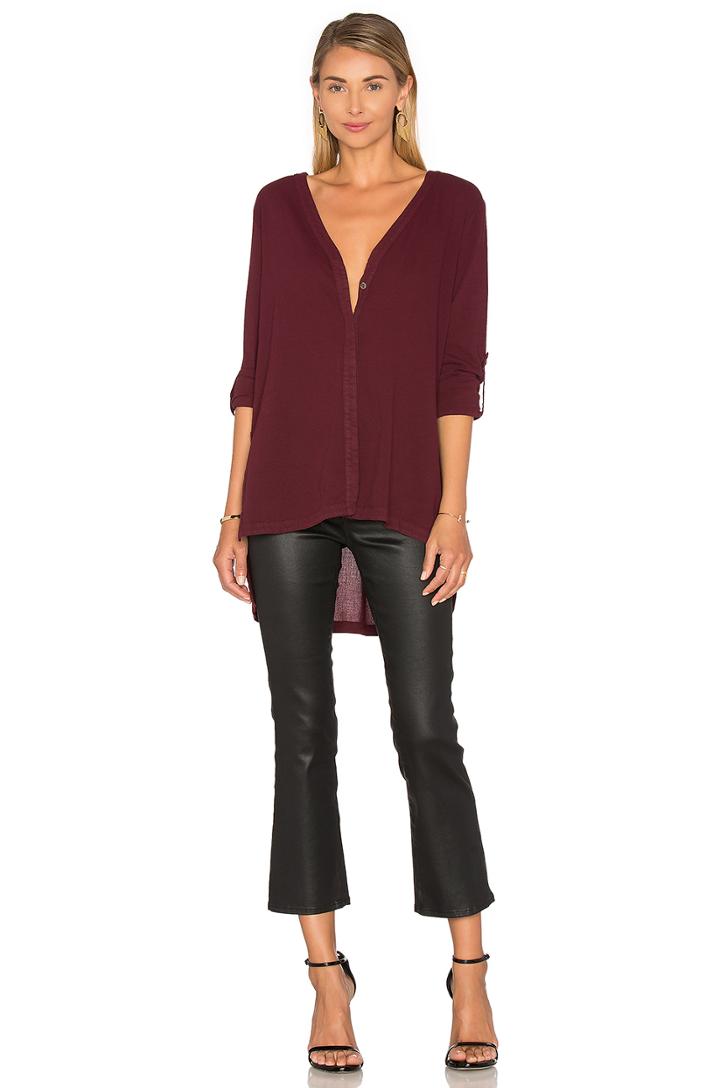 Gauze Button Down