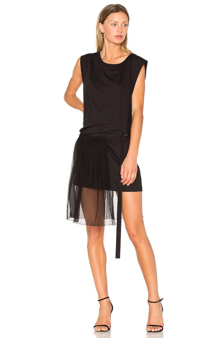 Side Pleat Dress