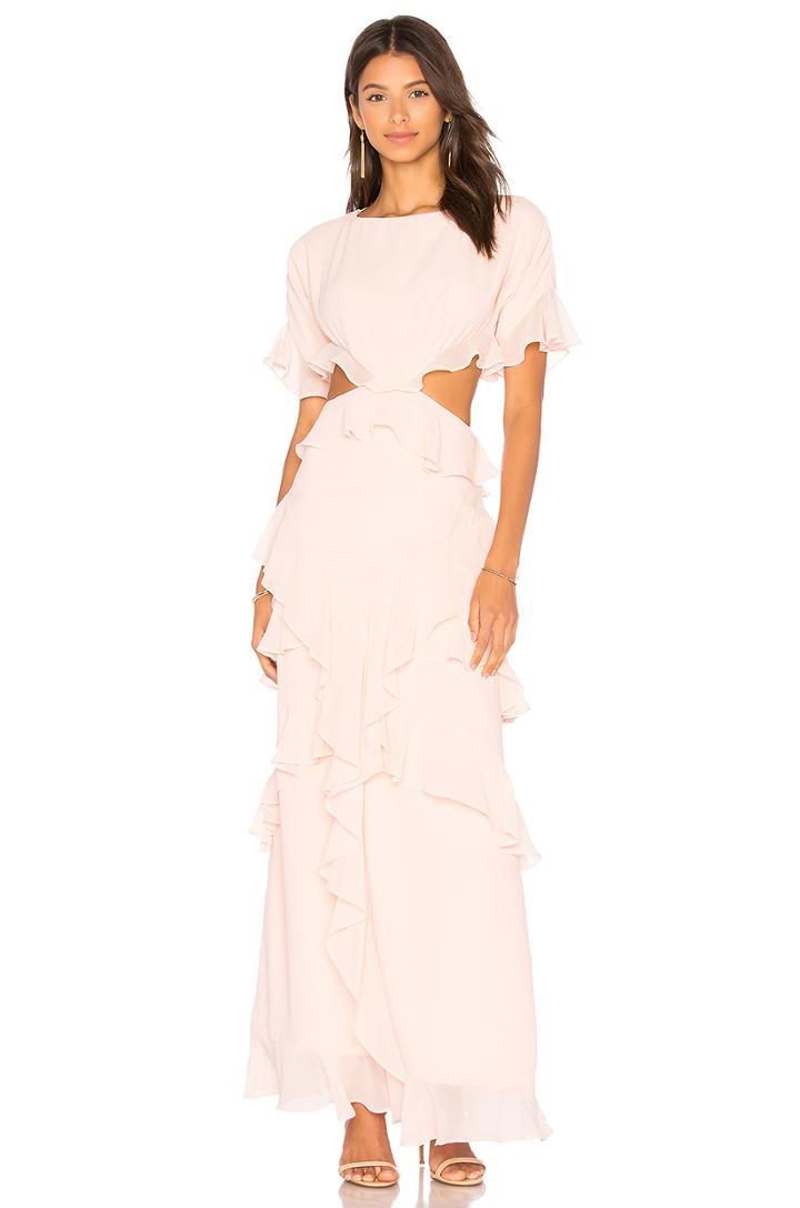 X Revolve Marisa Ruffle Dress