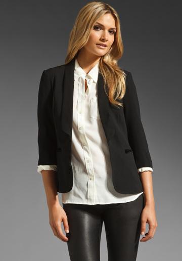 Ladakh Lovers Tux Bianca Blazer In Black