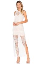 Blackjack Embroidered Column Maxi Dress
