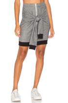 Tie Mini Skirt