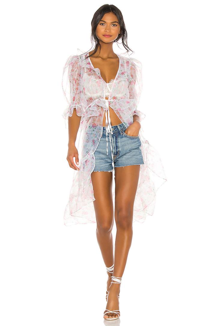 X Revolve Duster Tie Top
