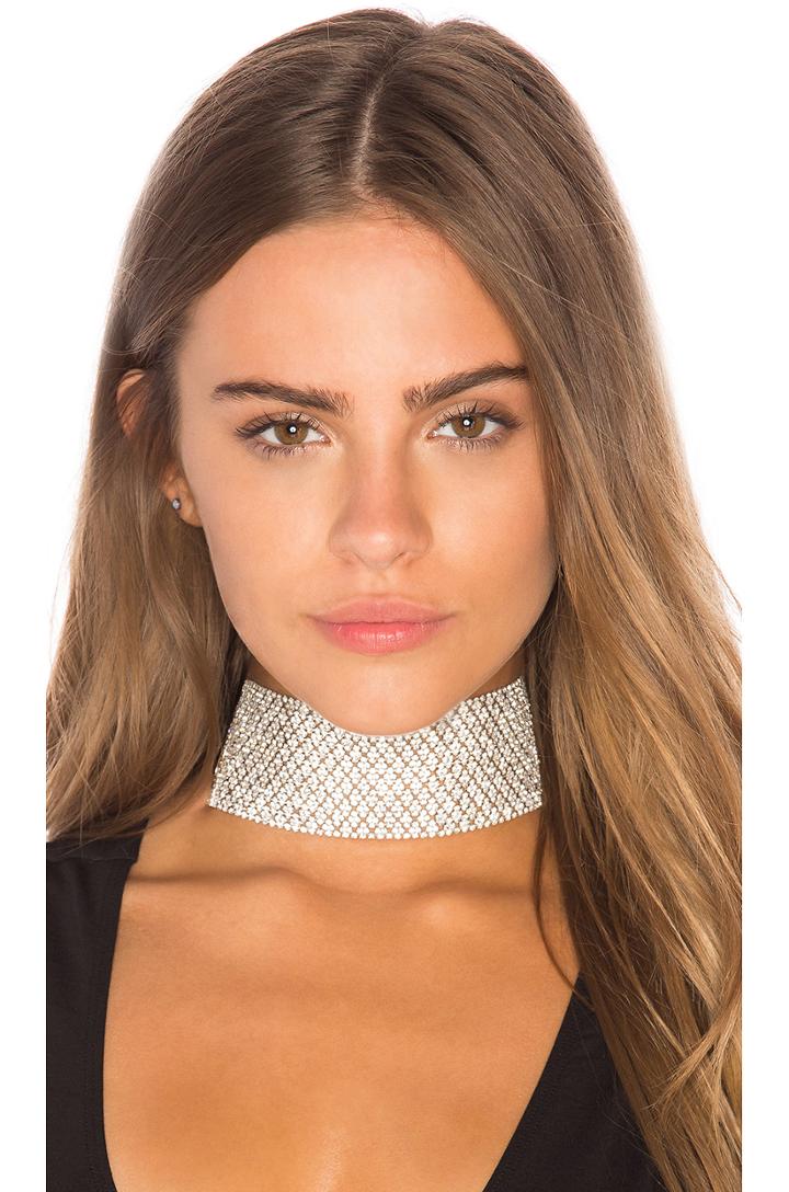 Fleur Crystal Choker