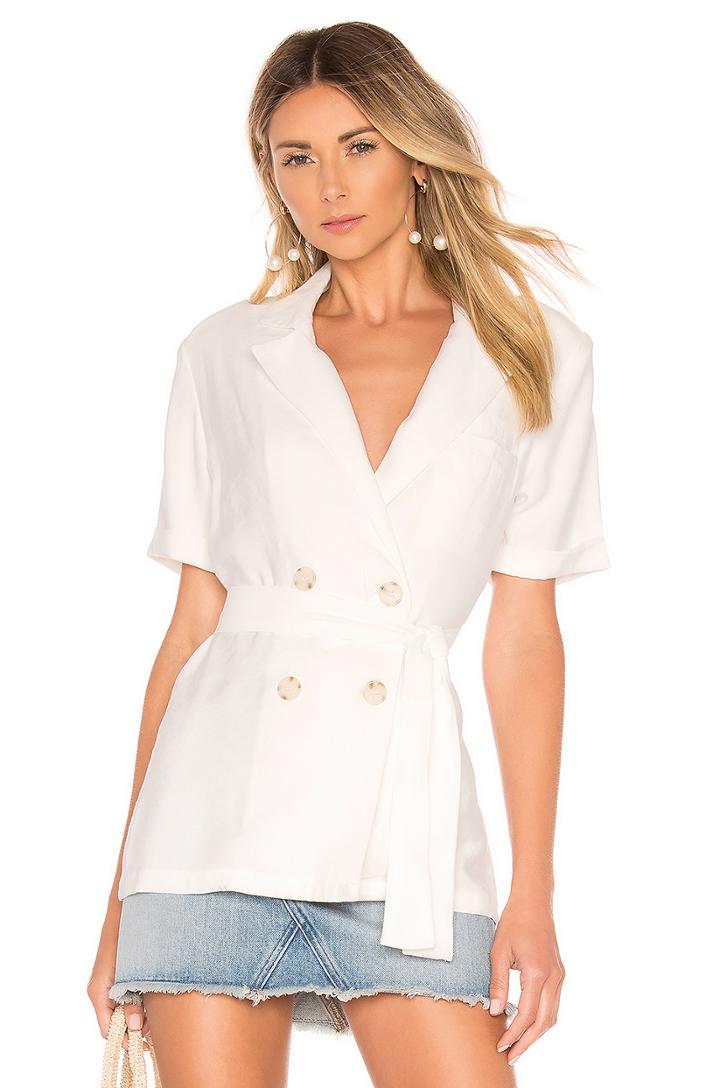 Misha Short Sleeve Blazer