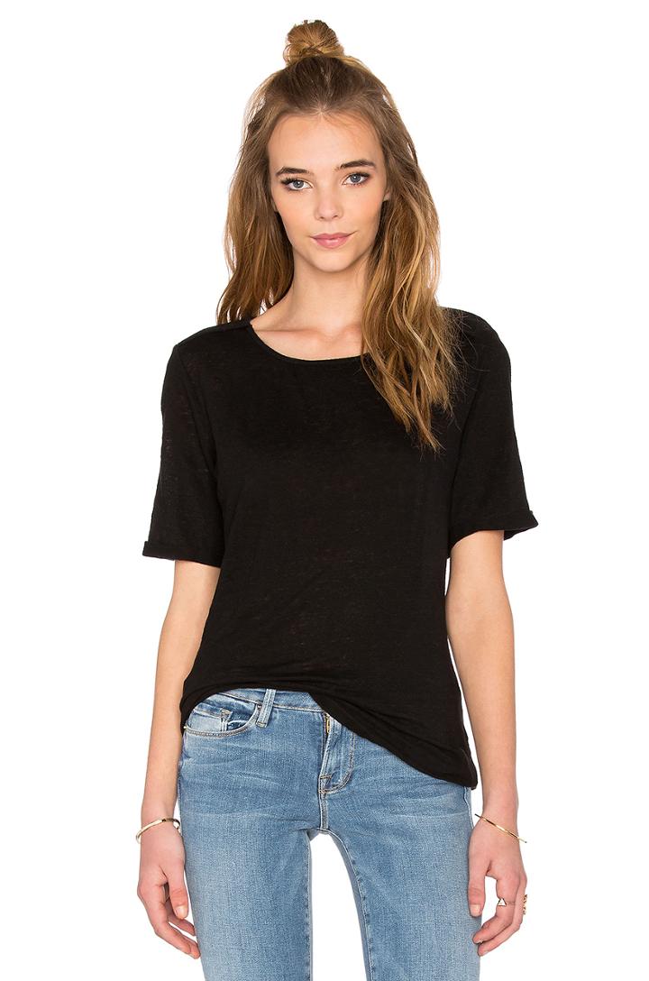 Le Boxy Epaulette Tee