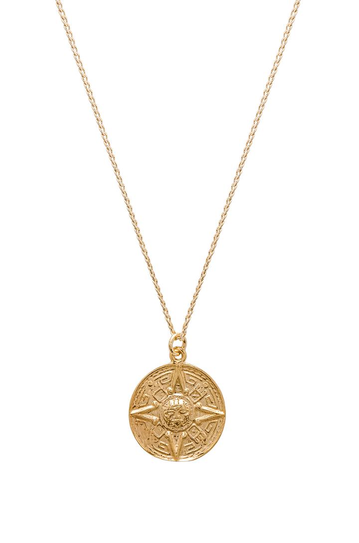 Sun Medallion Necklace