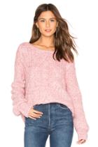 Mix Stitch Cable Pullover
