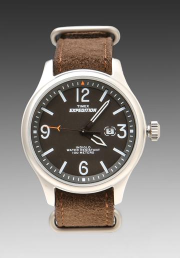 Timex Expedition Military In Black/brown