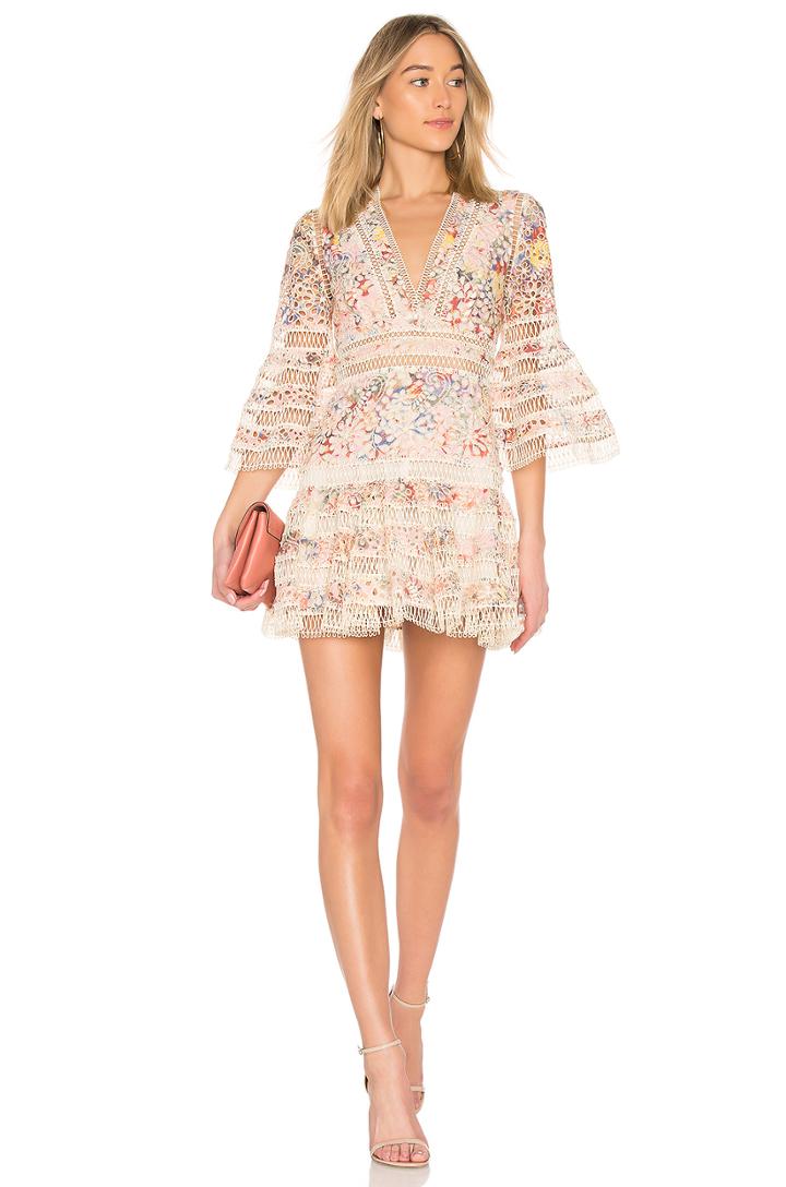 Lovelorn Floral Flutter Dress
