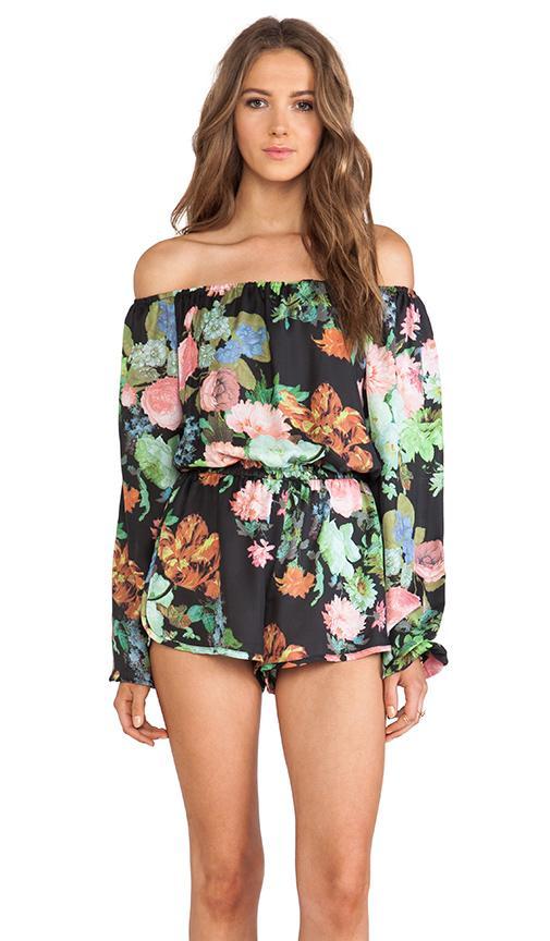 Show Me Your Mumu X Revolve Rayne Romper In Black