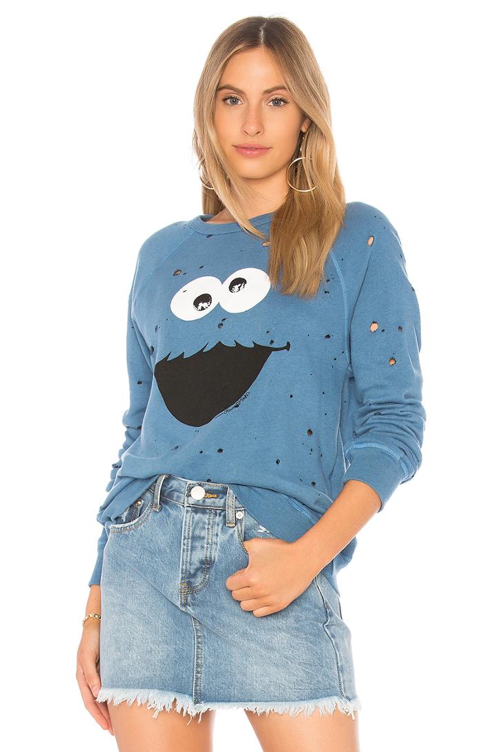 Darby Vintage Pullover With Holes